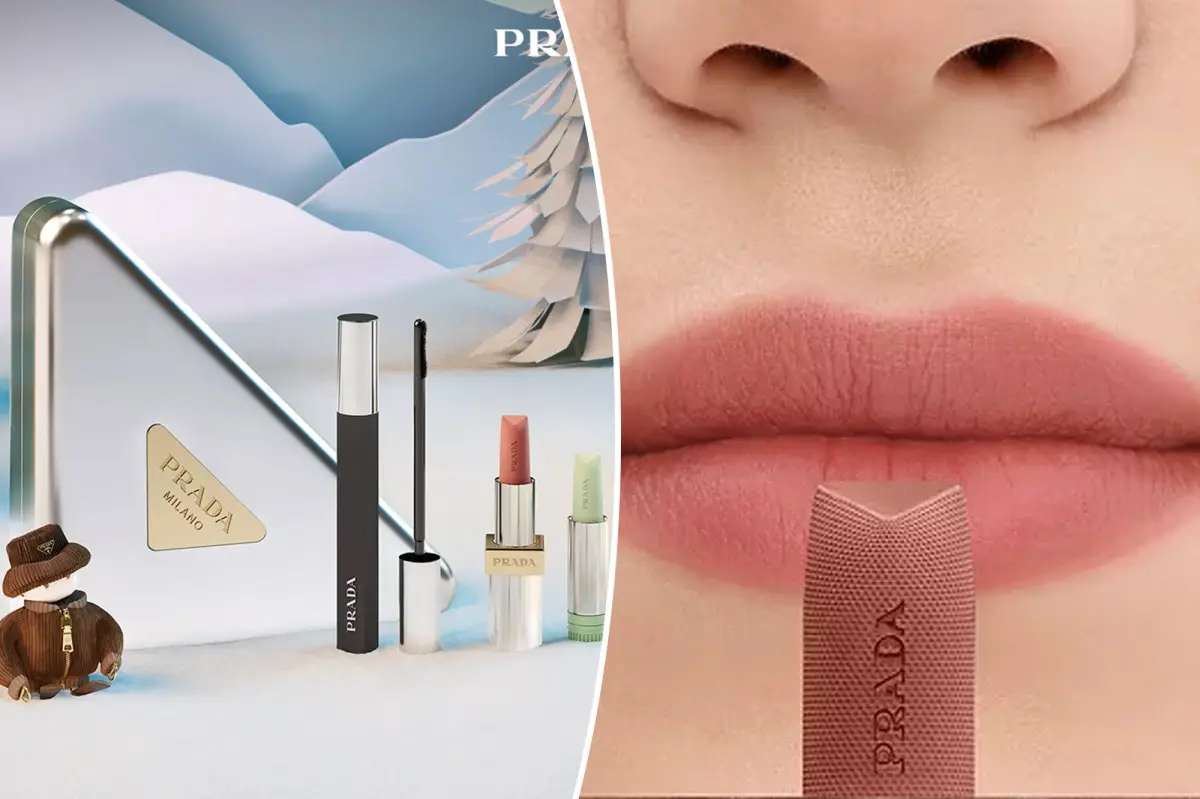Bloomingdale’s Prada Beauty gift set includes a free clutch